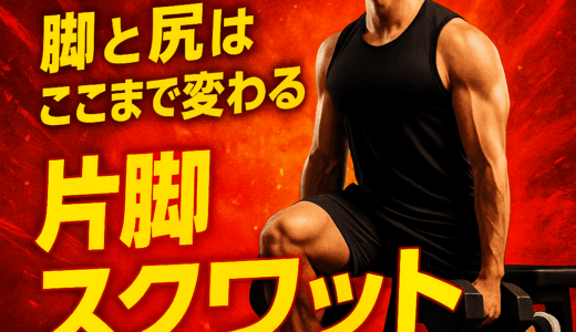 ダンベルブルガリアンスクワット